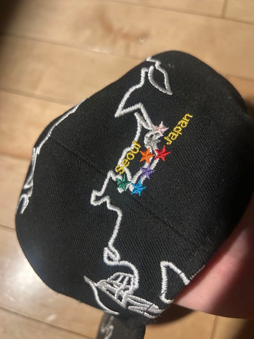 Supreme new era world wide キャップ