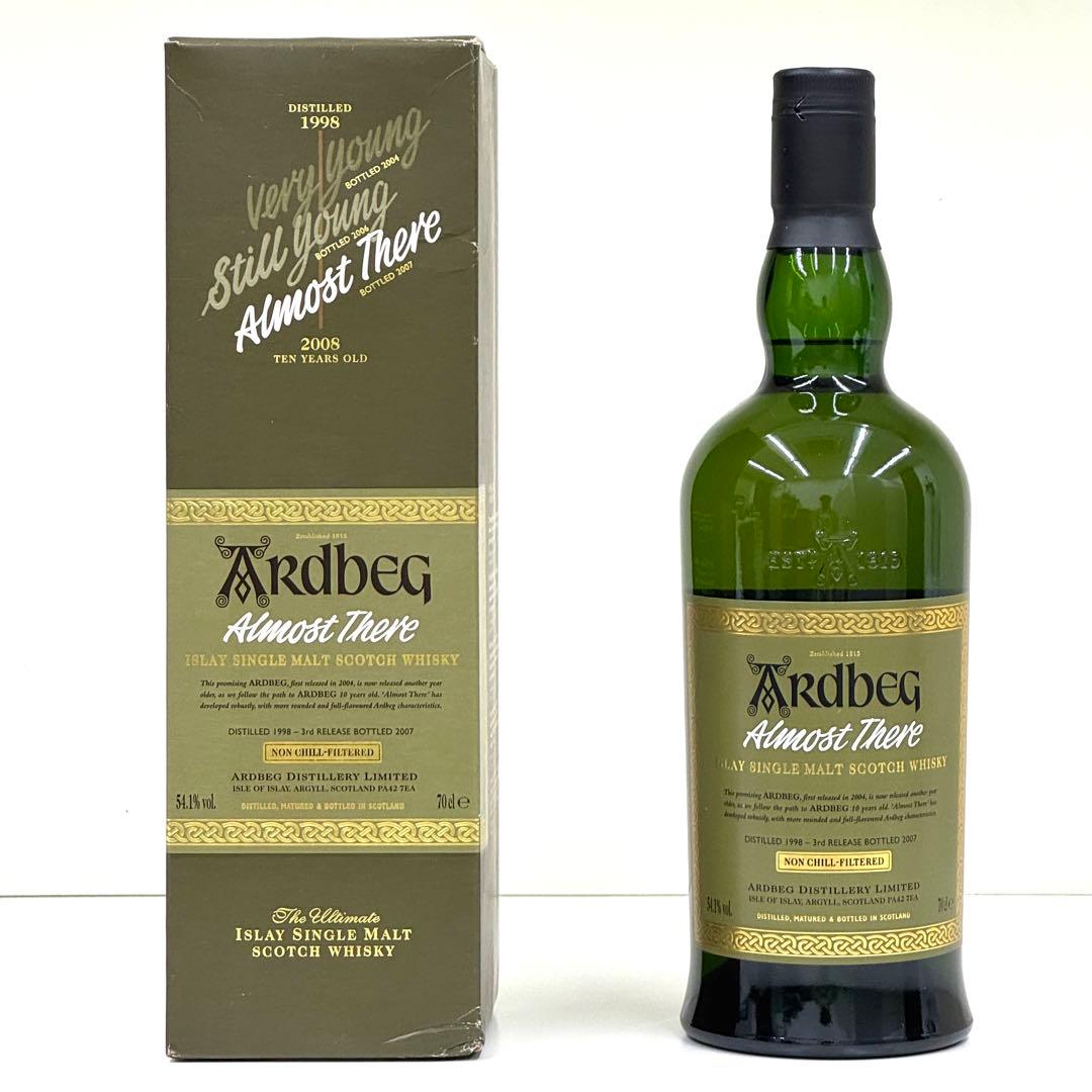 アードベッグ オールモスト ゼア 54.1% カスクストレングス Ardbeg