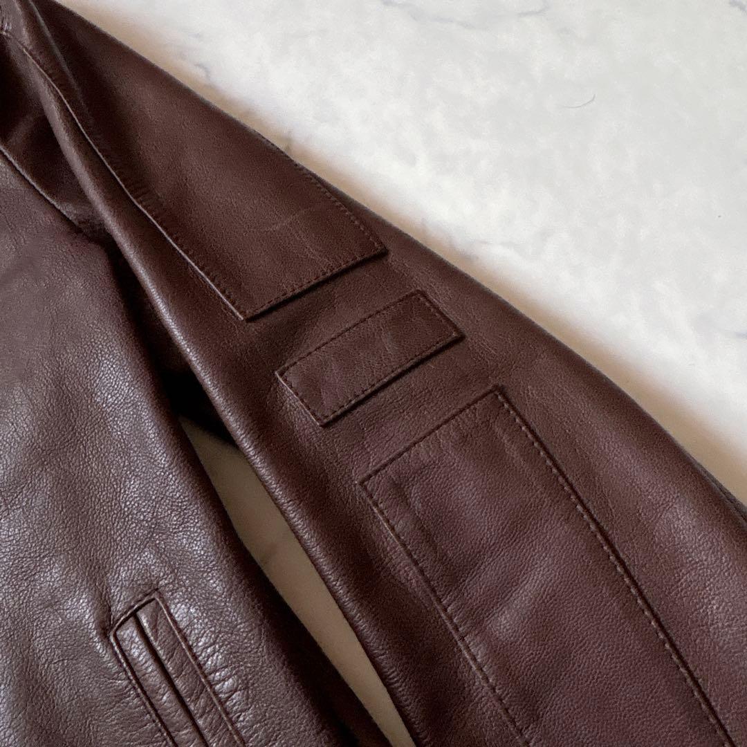 【COMME CA DU MODE MEN】シングルライダースジャケット　2 M