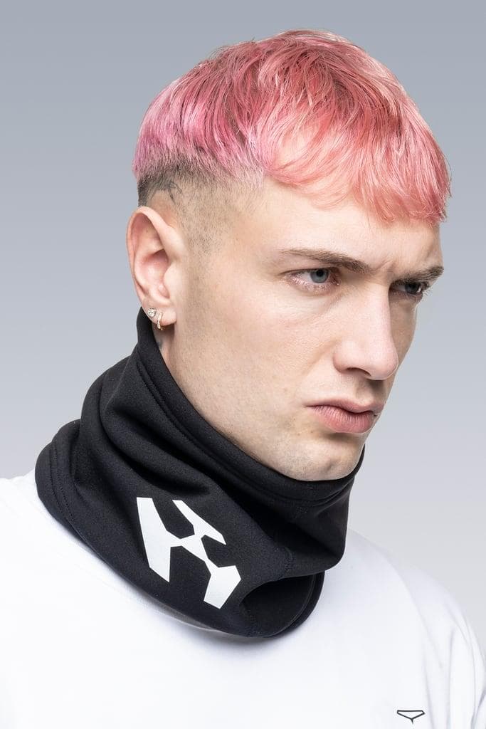 ACRONYM NG-1-PS FW2223 ネックゲイター ブラック 初期ロゴ