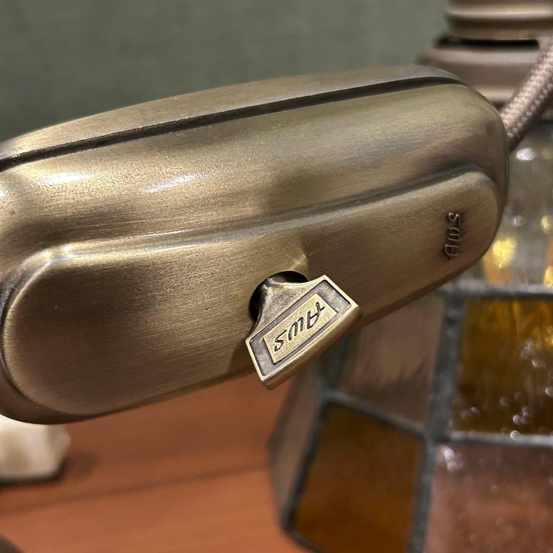 アートワークスタジオ　ステンドグラスペンダント チェッカー