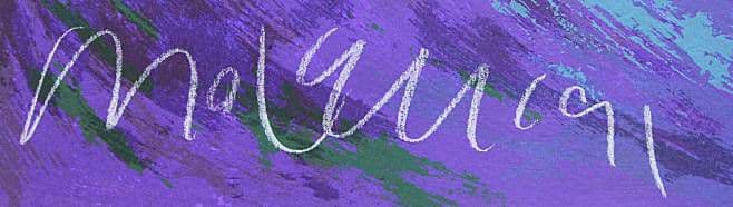 マイケル・ルー　『ハロー ブロードウェイ』 版画　直筆サイン　猫　絵