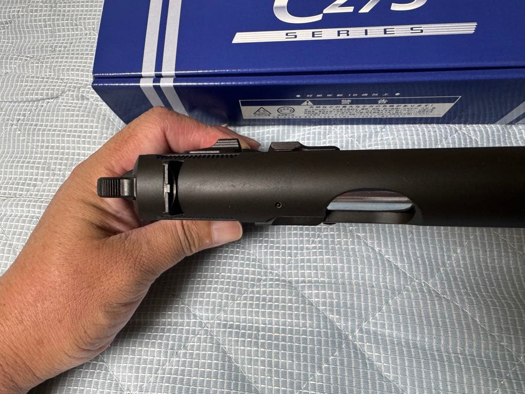 KSC Cz75 Hogue HW ガスブローバック 本体