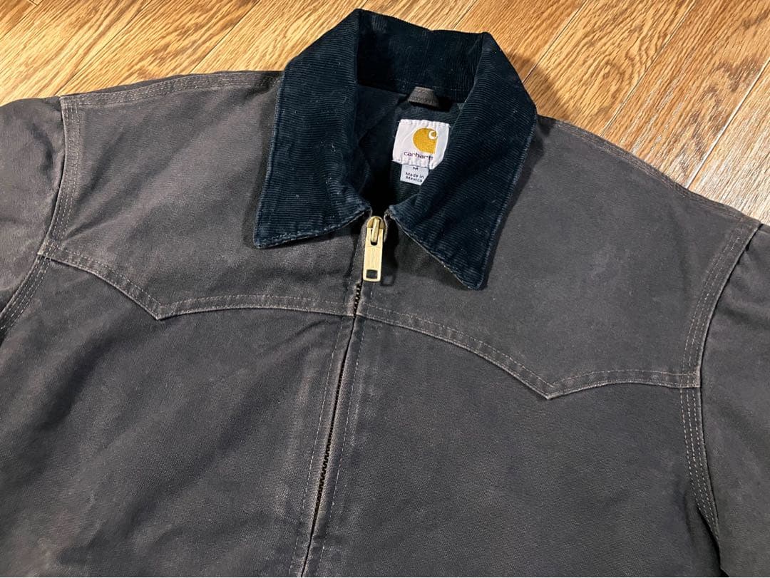 【希少】00s カーハート サンタフェジャケット J14 ダークブラウン M