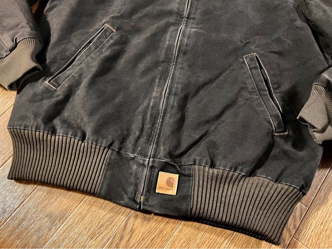 【希少】00s カーハート サンタフェジャケット J14 ダークブラウン M