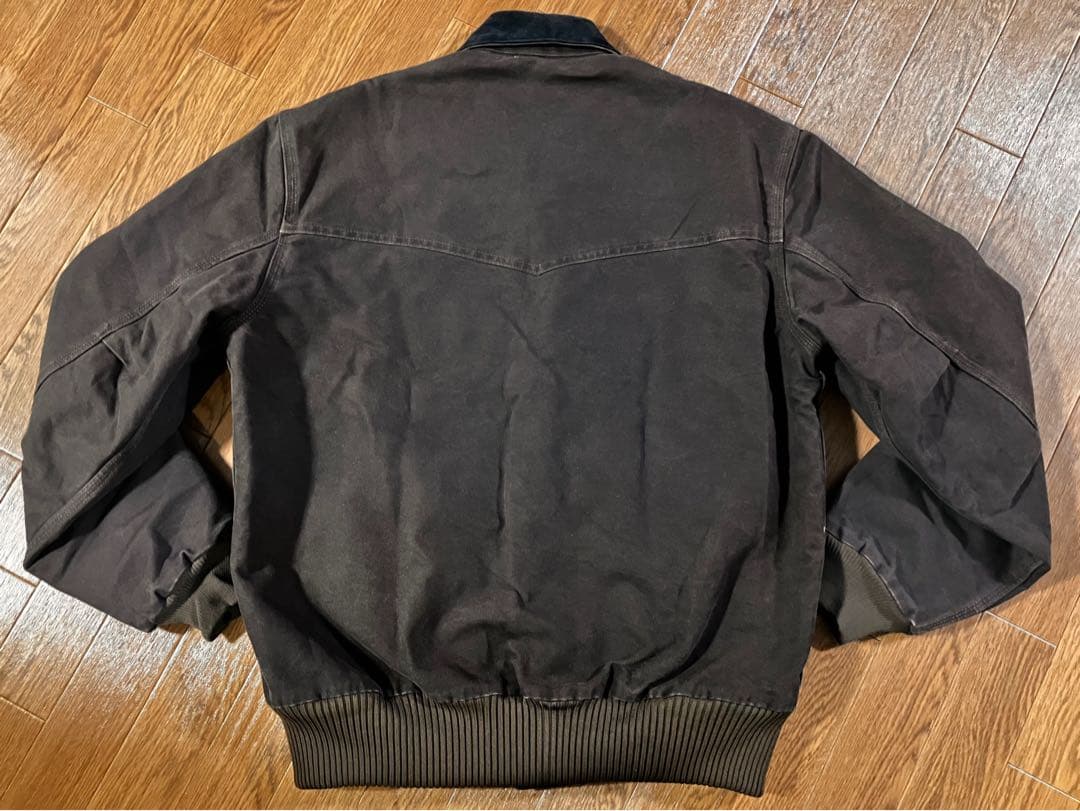 【希少】00s カーハート サンタフェジャケット J14 ダークブラウン M