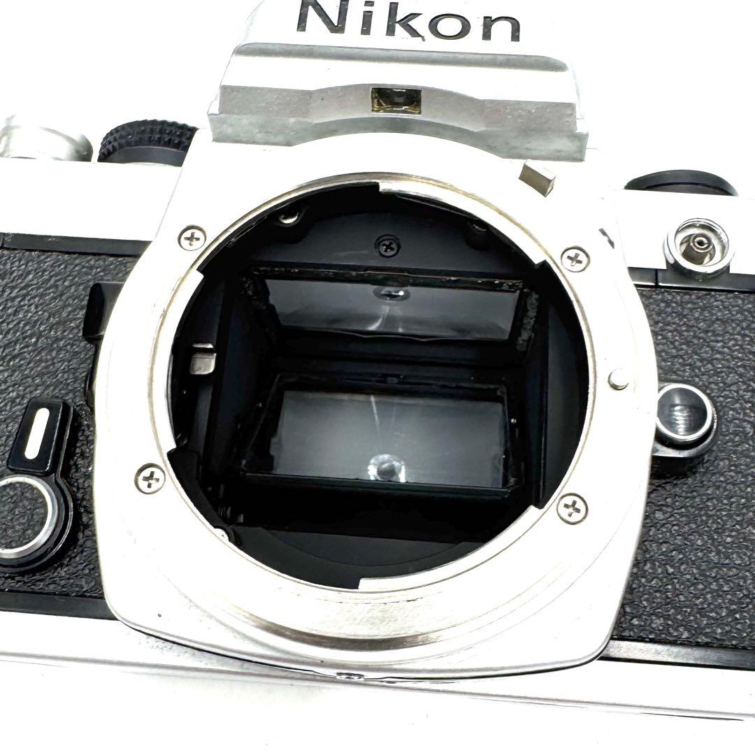 動作良好 NIKON FM ニコン 一眼レフ シルバー フィルムカメラ