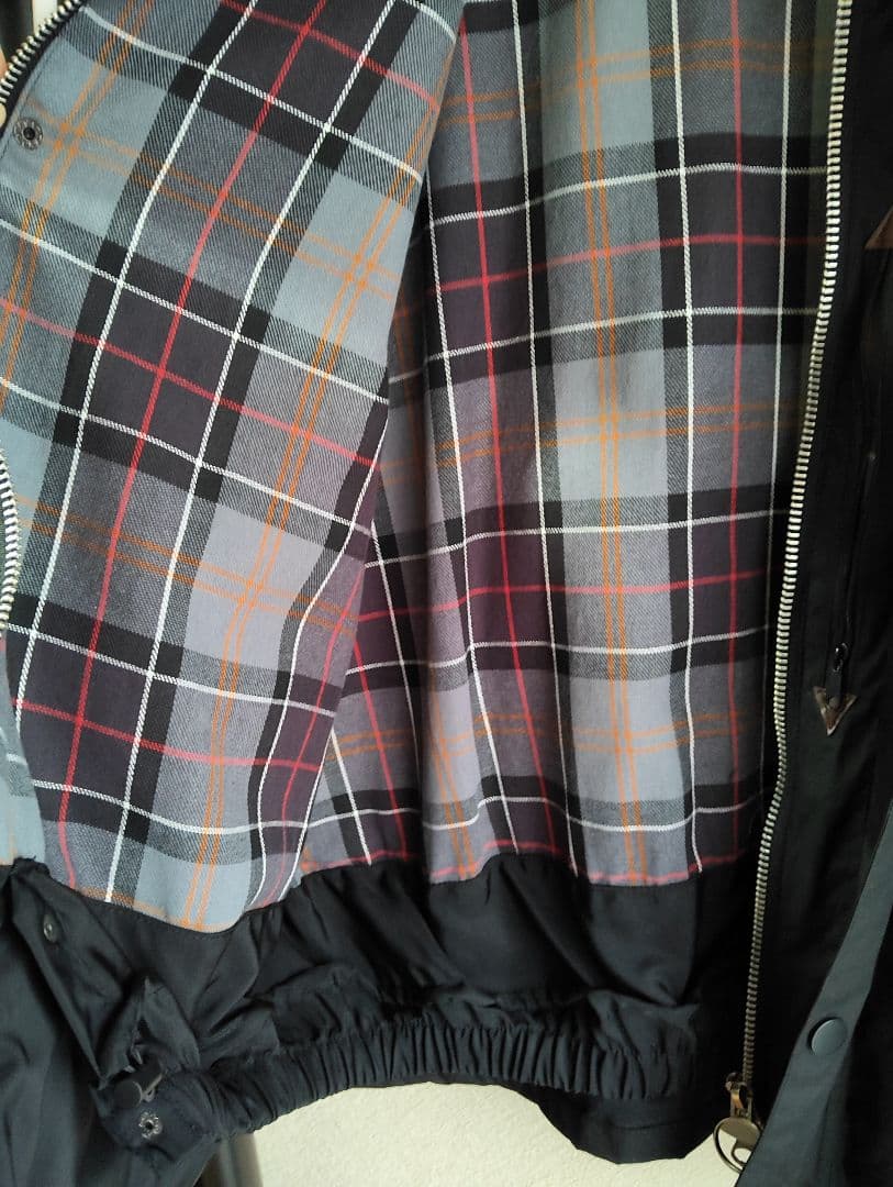 Transport Wax Jacket ブラック サイズ38 レプリカ品