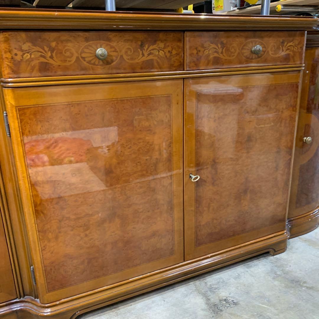 イタリア　キャビネット　アンティーク