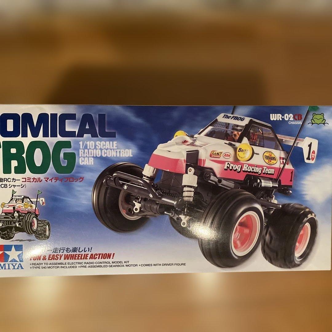 タミヤ　コミカル　フロッグ 1/10 RCカー　身組立