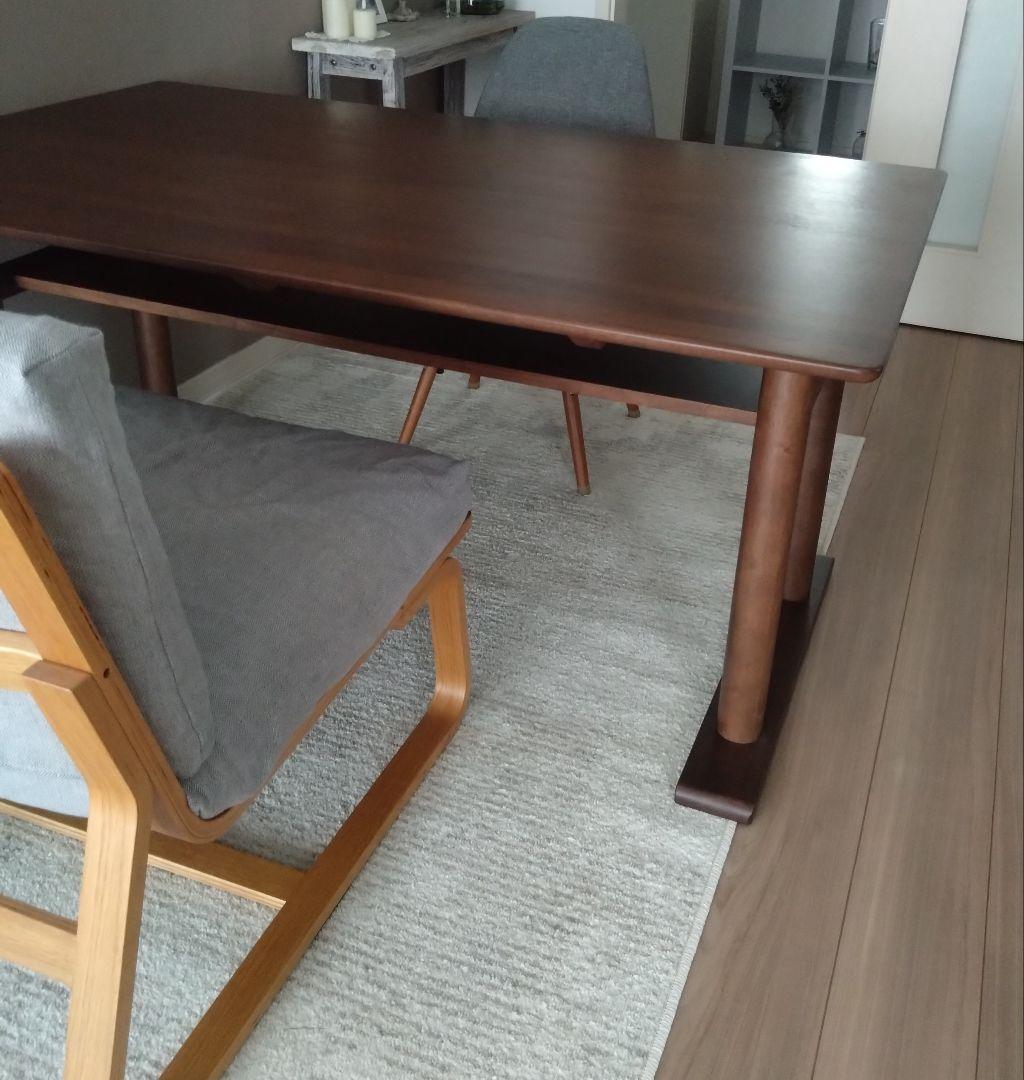 専用♪ダークブラウン木製ダイニングテーブル☆140✕85✕高さ65☆大きめ