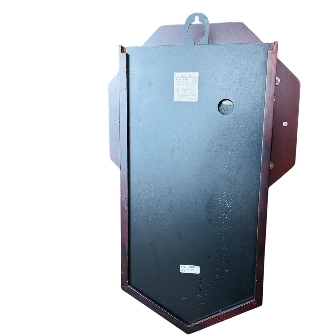 【美品】SEIKO セイコー　RQ205B 電波時計　柱時計