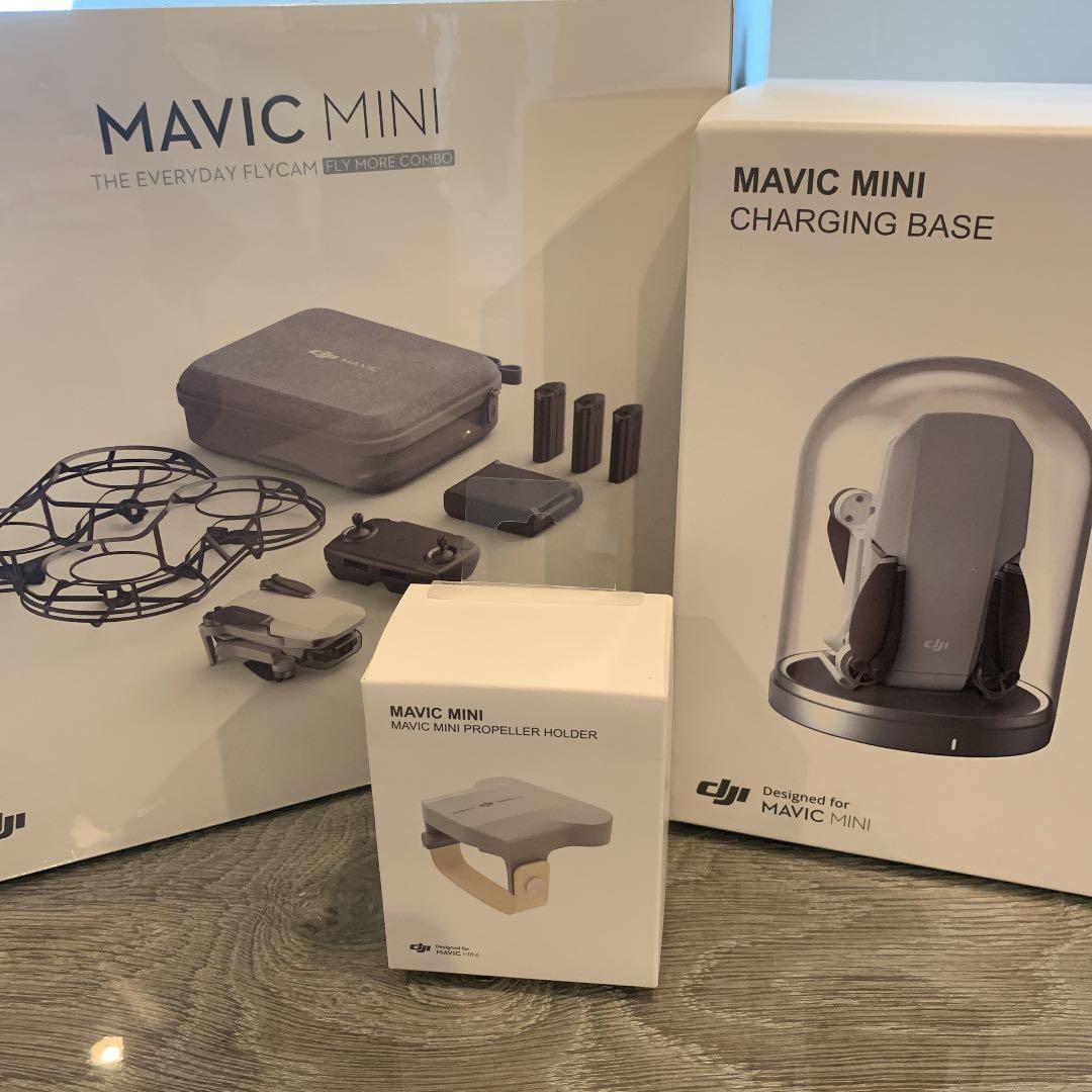 新品！Mavic Mini Fly Moreコンボ 充電ベースプロペラホルダー