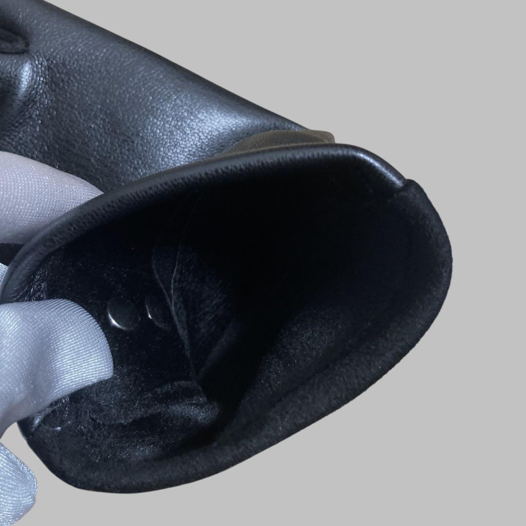 CONTRAST LEATHER GLOVE 3130T レザー手袋