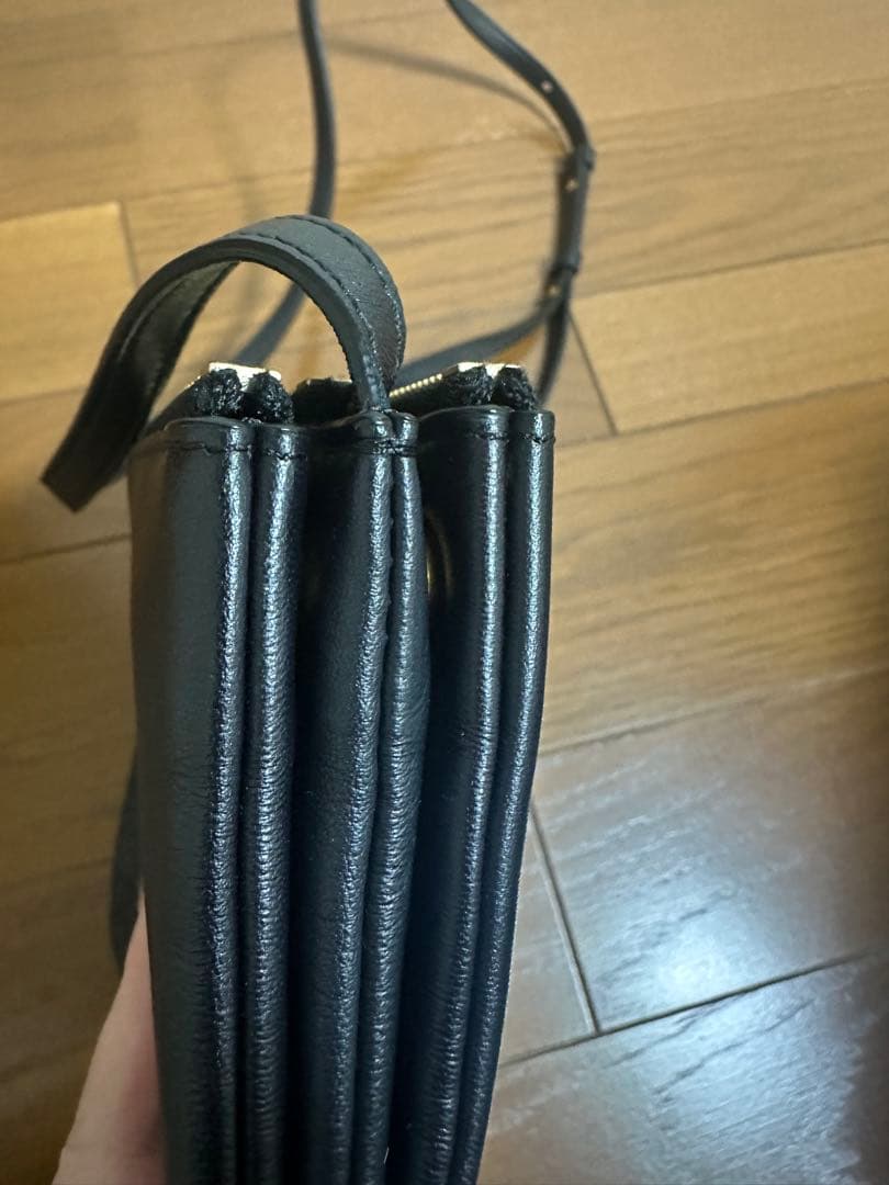 pookie CELINE セリーヌ トリオ ショルダーバッグ ブラック