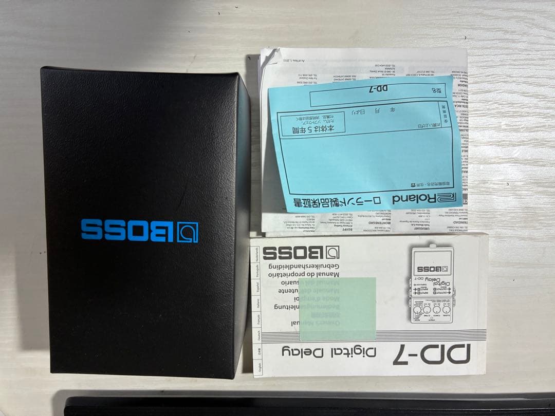 BOSS デジタルディレイDD-7 中古