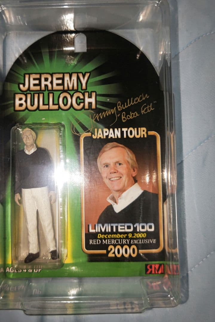 スターウォーズ　ボバ・フェット　ジェレミーブロックサイン入りREDMERCURY