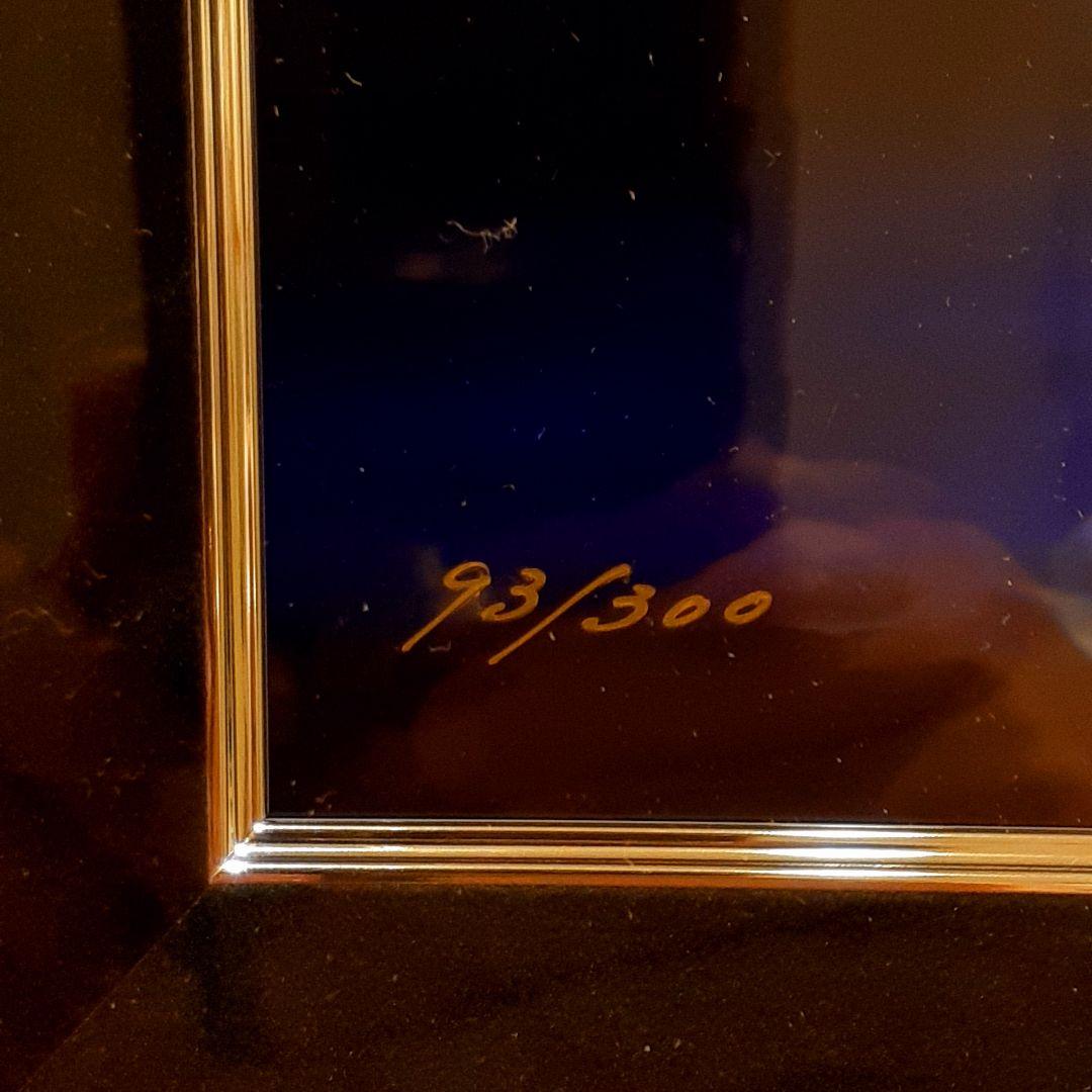 希少　ナンバー記載　93/300　クリスチャン・ラッセン作品　ミスティックライト