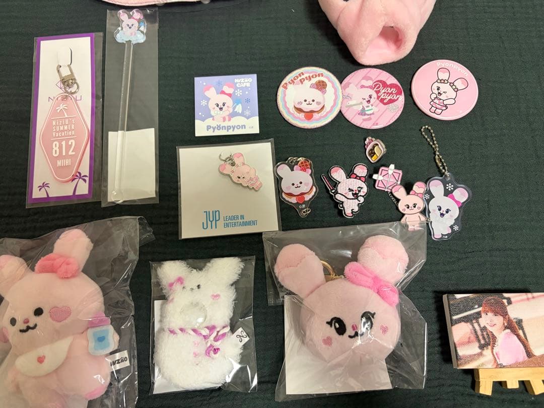 NiziU ミイヒ ぴょんぴょん うちわケース ペンラカバー マスコット ボード