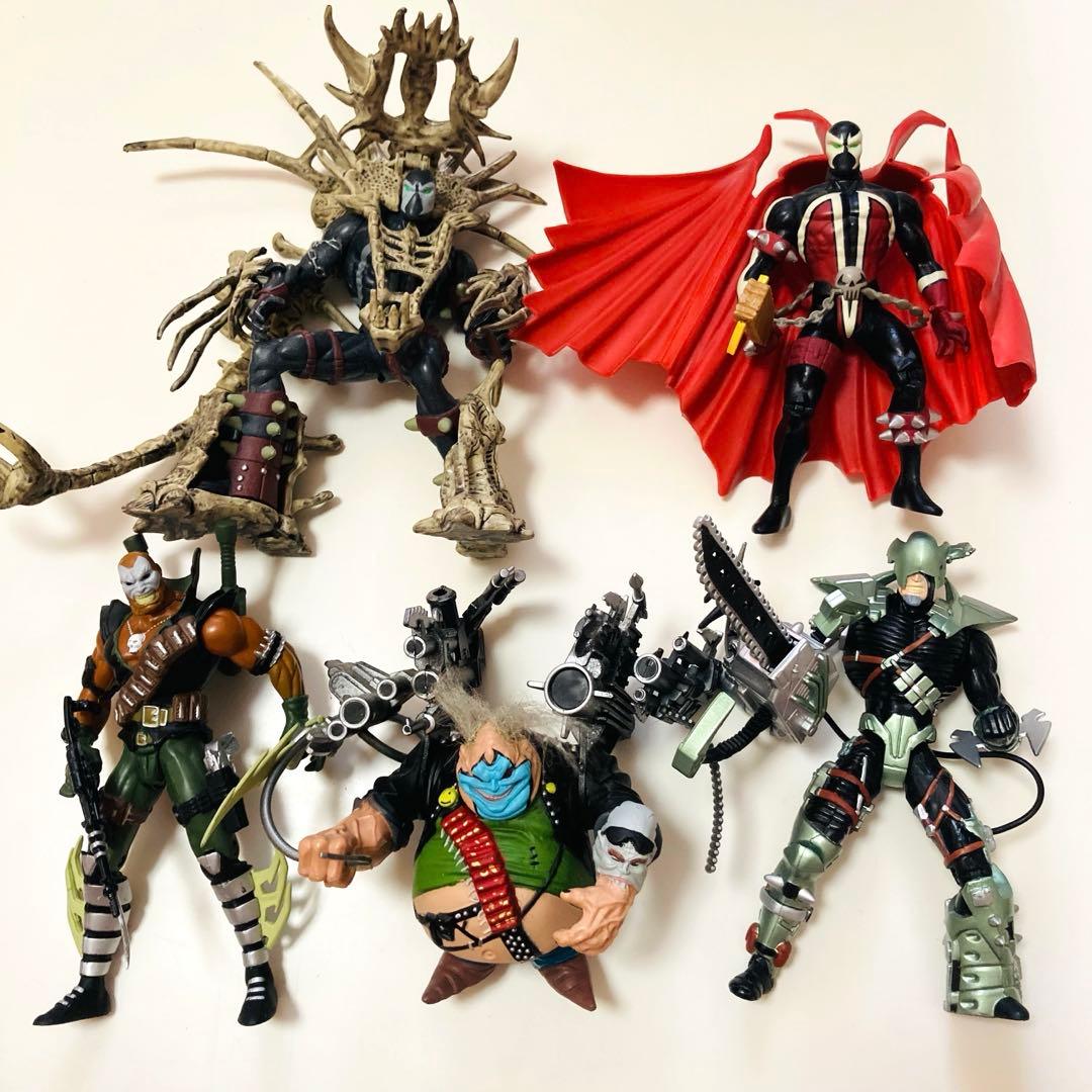 美品✳️SPAWN『スポーン フィギュア 5個セット』マクファーレントイズ