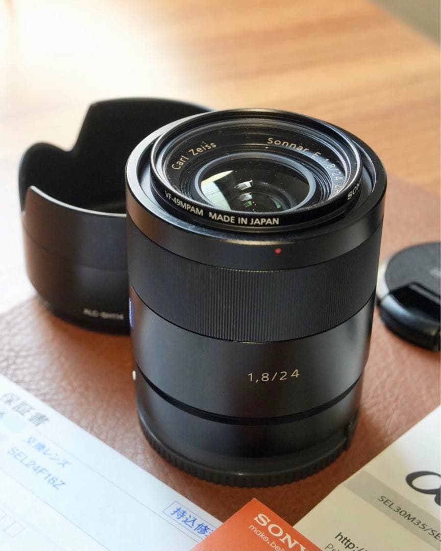 神レンズ！SONY SonnarT＊E24mm F1.8ZA SEL24F18Z