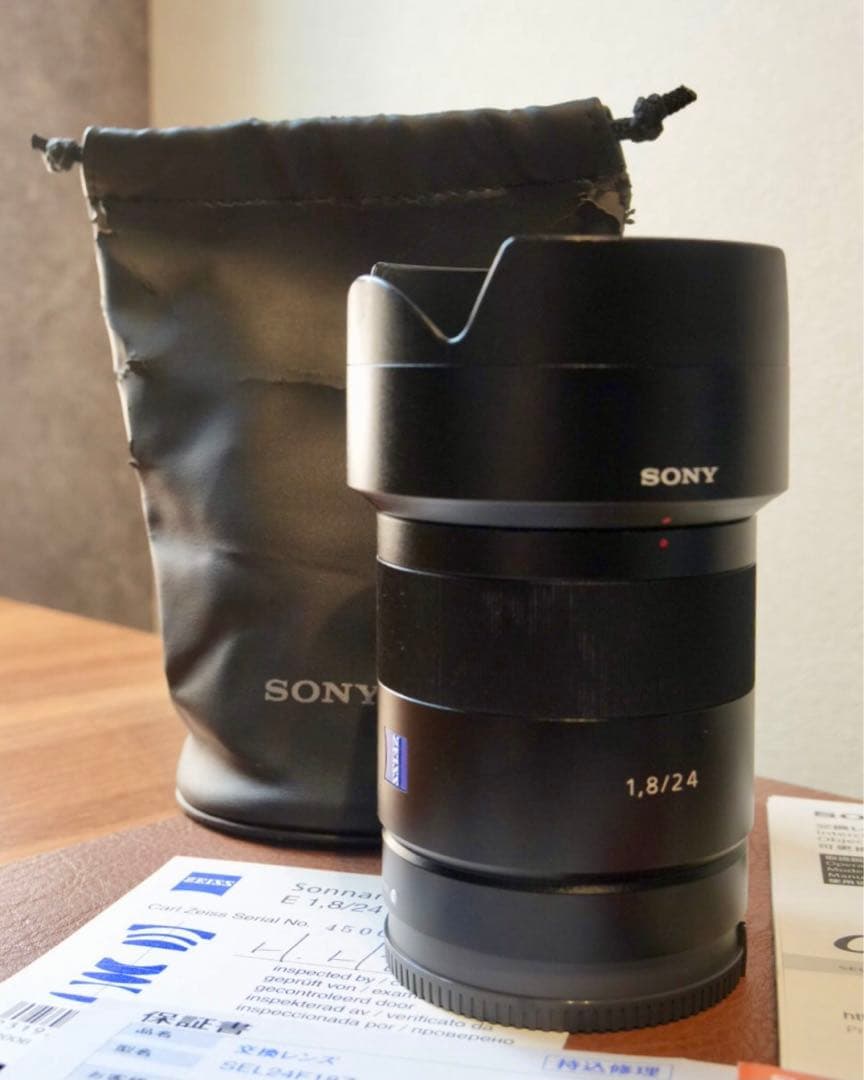 神レンズ！SONY SonnarT＊E24mm F1.8ZA SEL24F18Z