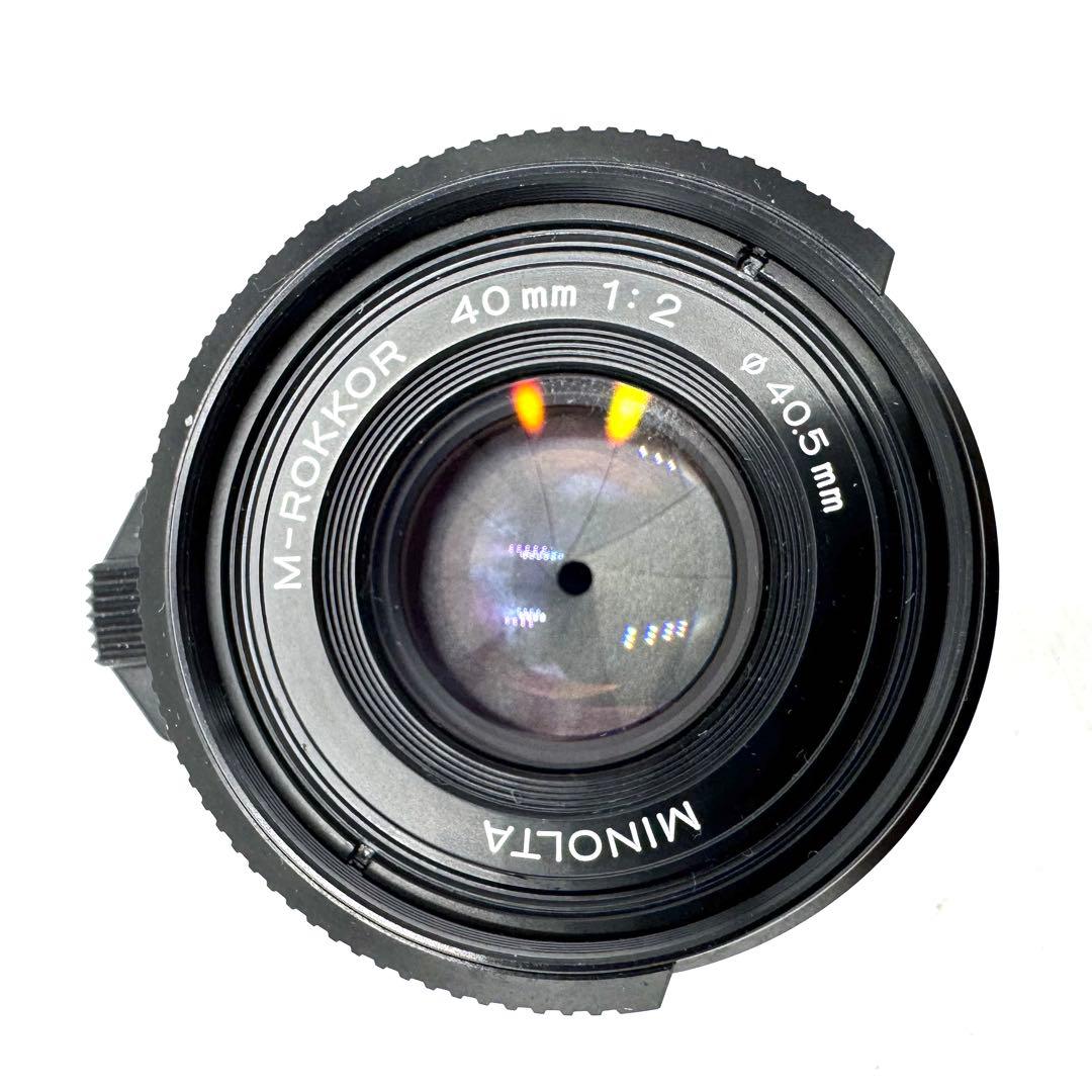 MINOLTA ミノルタM-ROKKOR 40mm f2 ライカMマウントレンズ