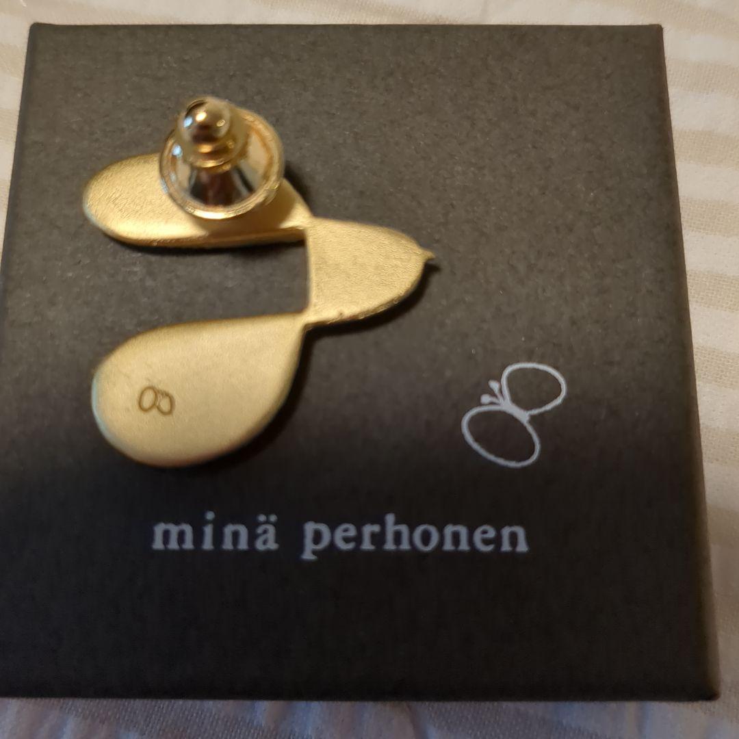 minä perhonen ゴールド ピンブローチplover