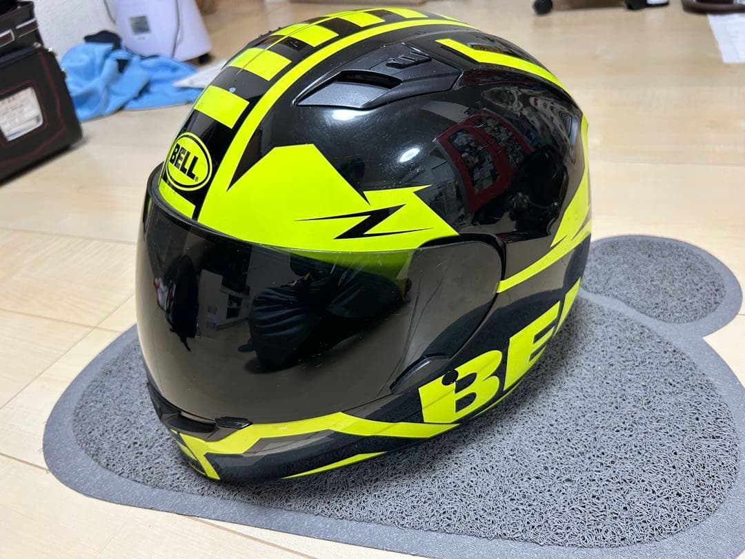 BELL フルフェイスヘルメット ブラック/イエロー