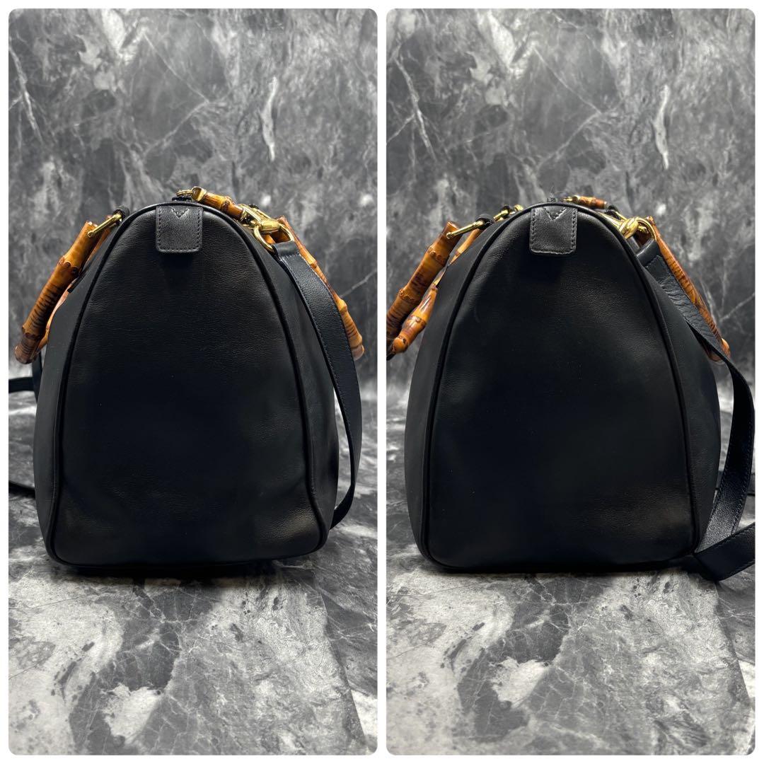 専用✨美品✨GUCCI ショルダーバッグ 2way ハンド バンブー ブラック