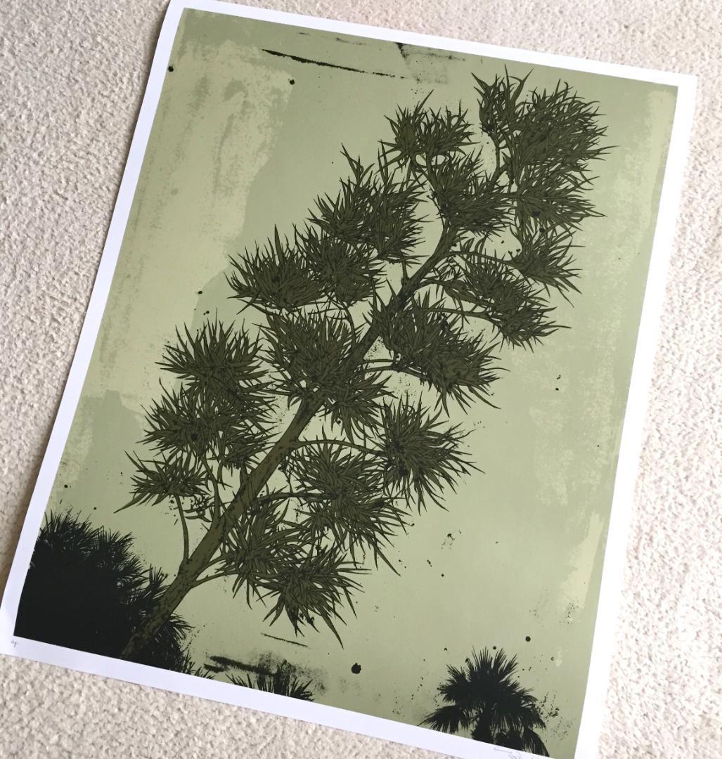 Evan Hecox Palm Spring Desert ポスター サイン入り