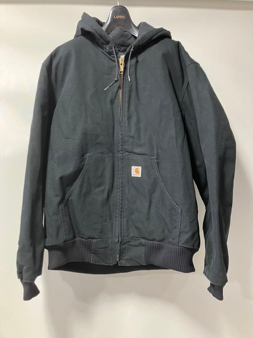 カーハート　アクティブジャケット　usa製　ブラック　美品　Ｍ