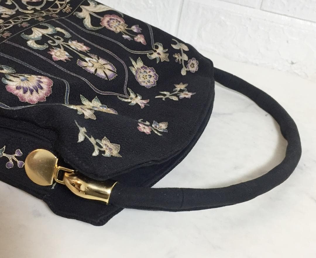 no28058 OKAJIMA 岡重 定価10万以上 高級和装 ハンドバッグ