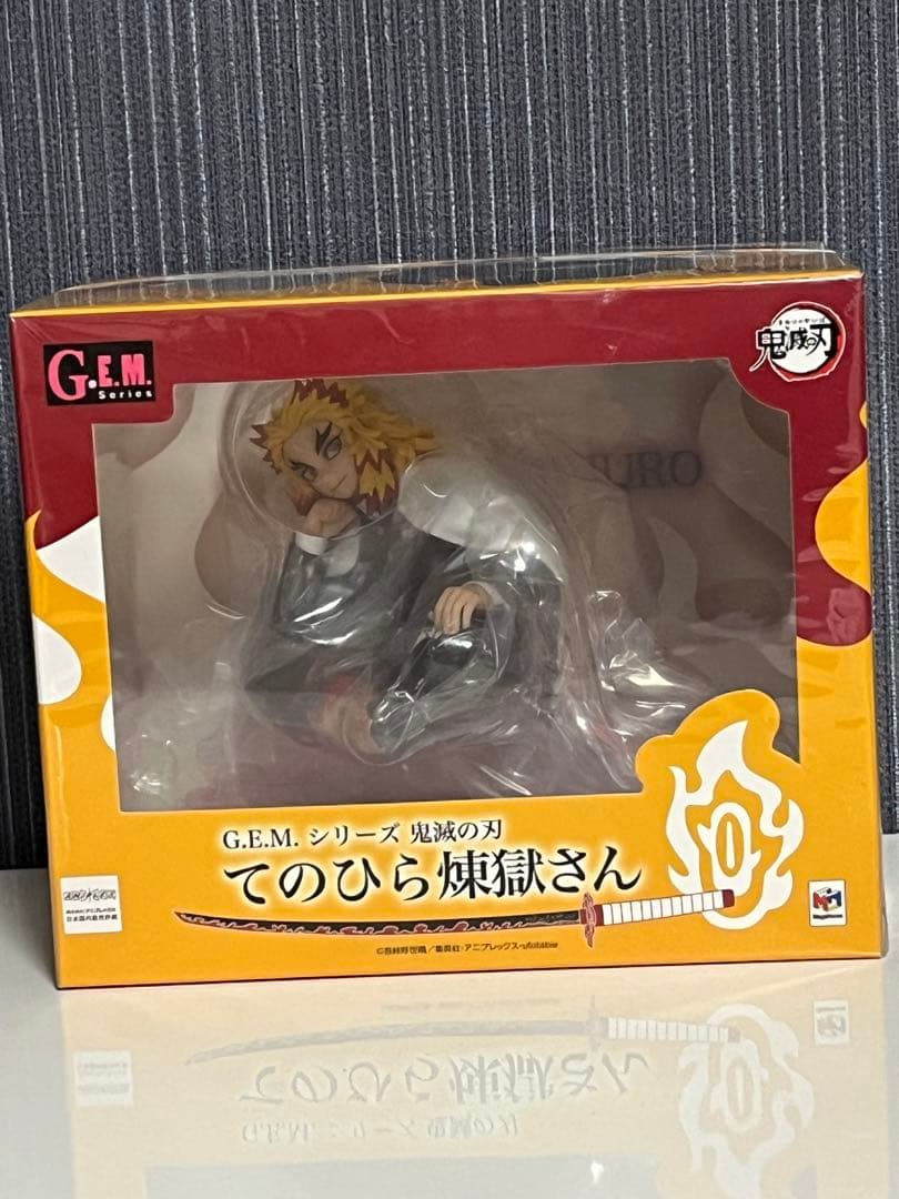 手のひら煉獄さん フィギュア 鬼滅の刃 ちょこのせ フィギュア