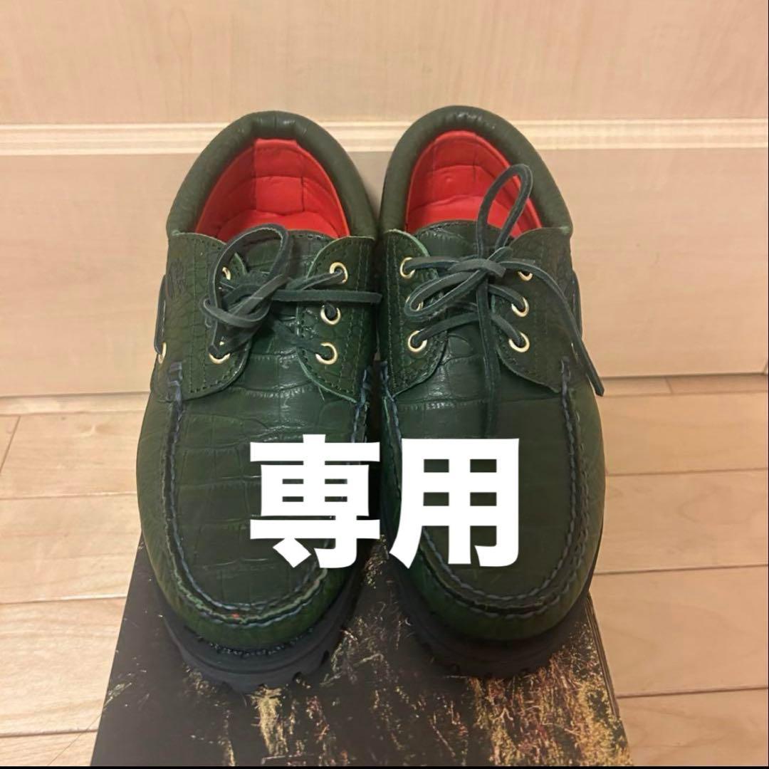 靴 Supreme Timberland 3-Eye Classic Lug 8m