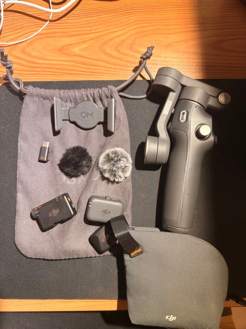 【美品】DJI Osmo Mobile 7P&DJI mic mini セット