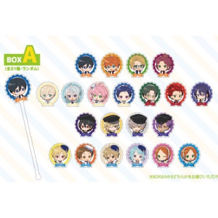 新品★あんスタ★UNDEAD【朔間零＆羽風薫】カラオケの鉄人★マドラー★セット