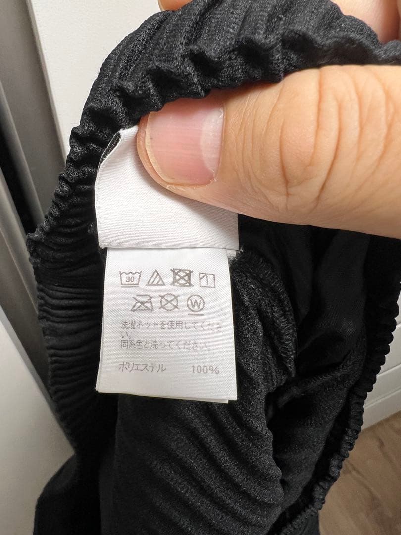 HOMME PLISSÉ イッセイミヤケ　サルエルパンツ blackサイズ3