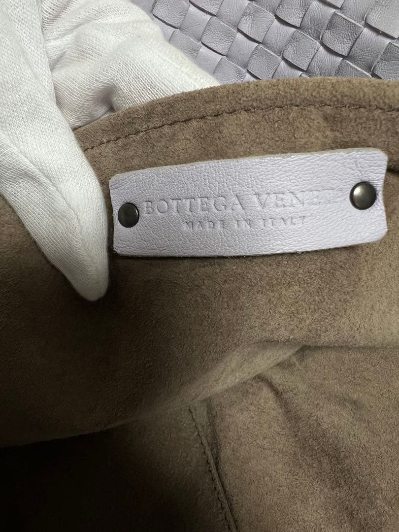 ボッテガヴェネタトートバッグパープルレザー