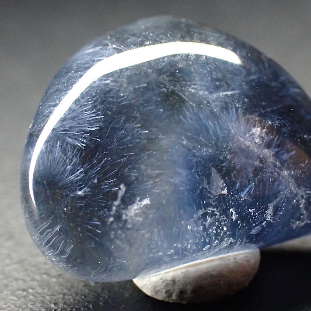 【ブラジル/バイーヤ産】デュモルチェライトインクォーツ