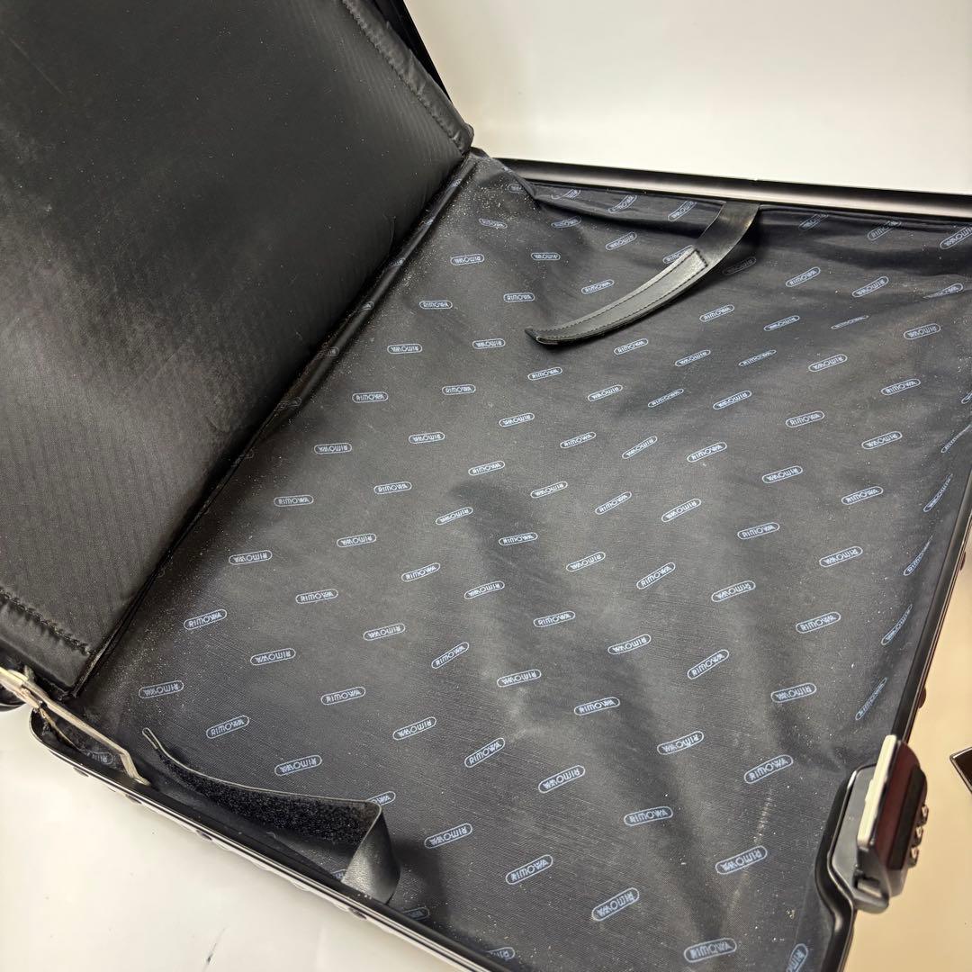 A4可 RIMOWA アタッシュケース 大容量 ビジネス 旅行　黒