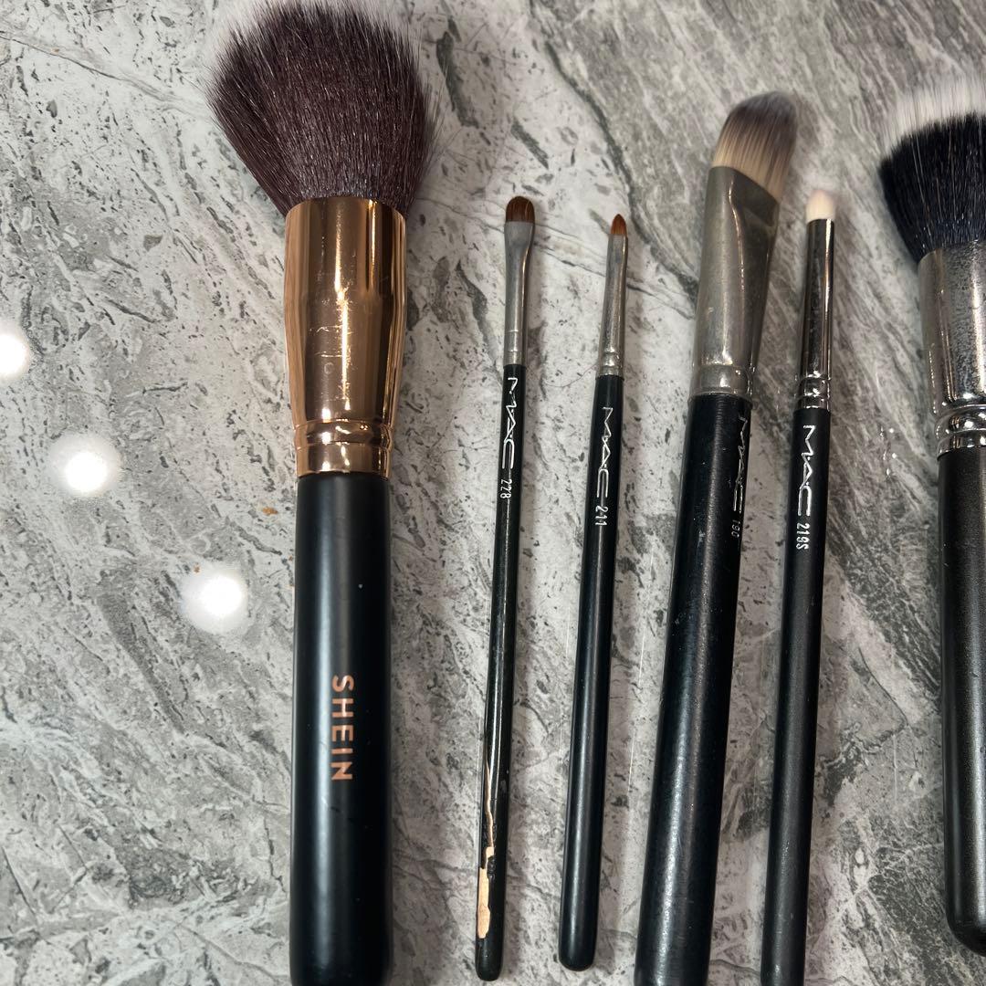 MAC メイクブラシ まとめ売り 正規品 プロ用 sheinブラシ おまけ付き