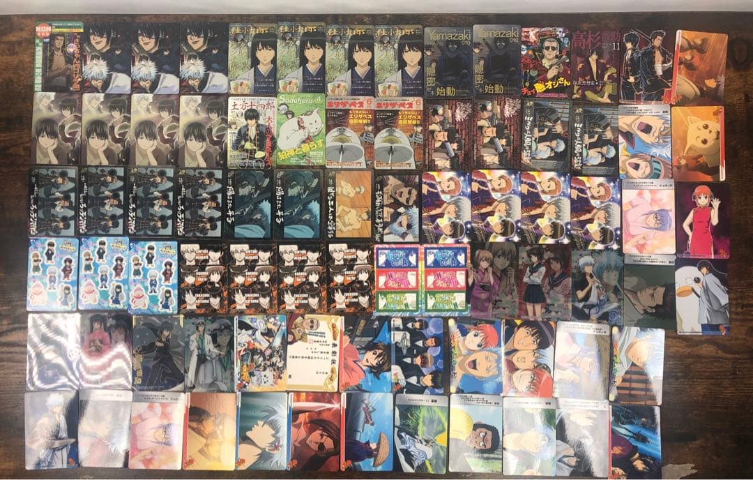 銀魂 ガム ウエハース クリアコレクション カード 82枚 まとめ