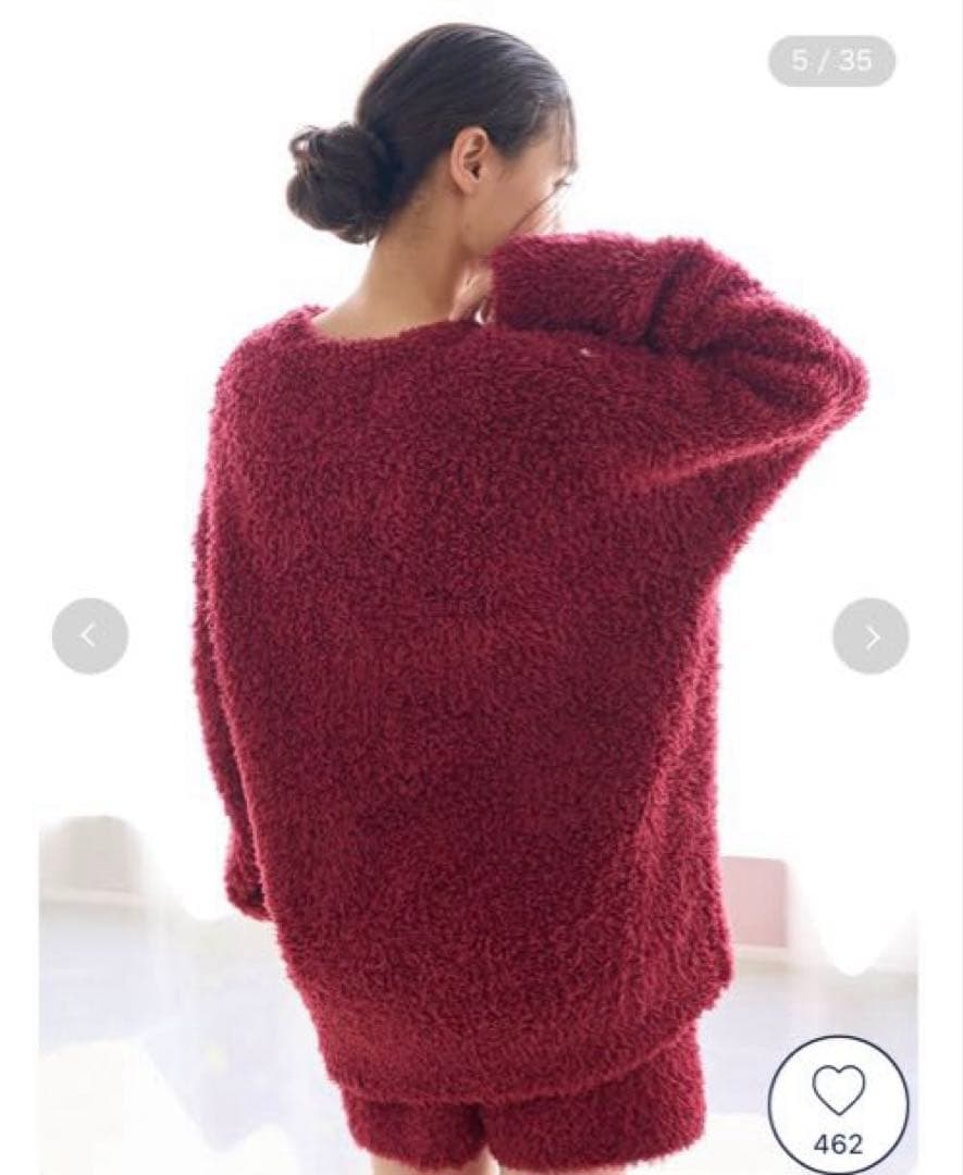 新品　ジェラートピケ holiday ジェラートスノーベアジャガードプルオーバー