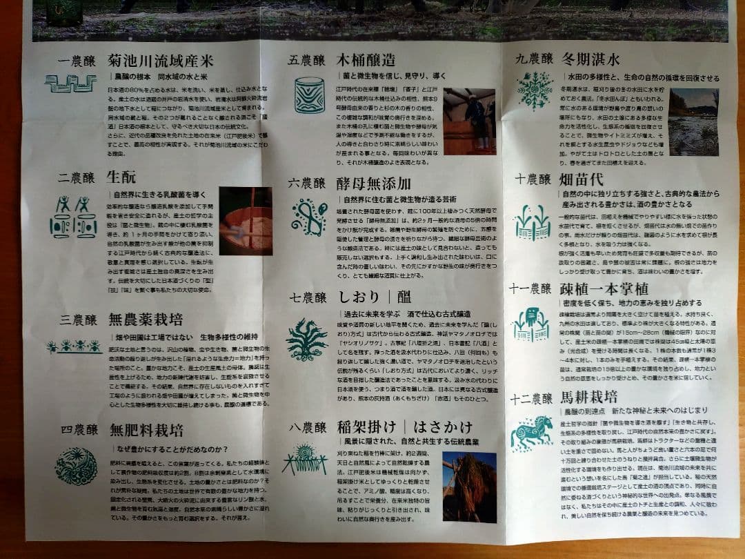 産土 2024 山田錦 飲み比べセット（二農醸＆七農醸）小冊子付