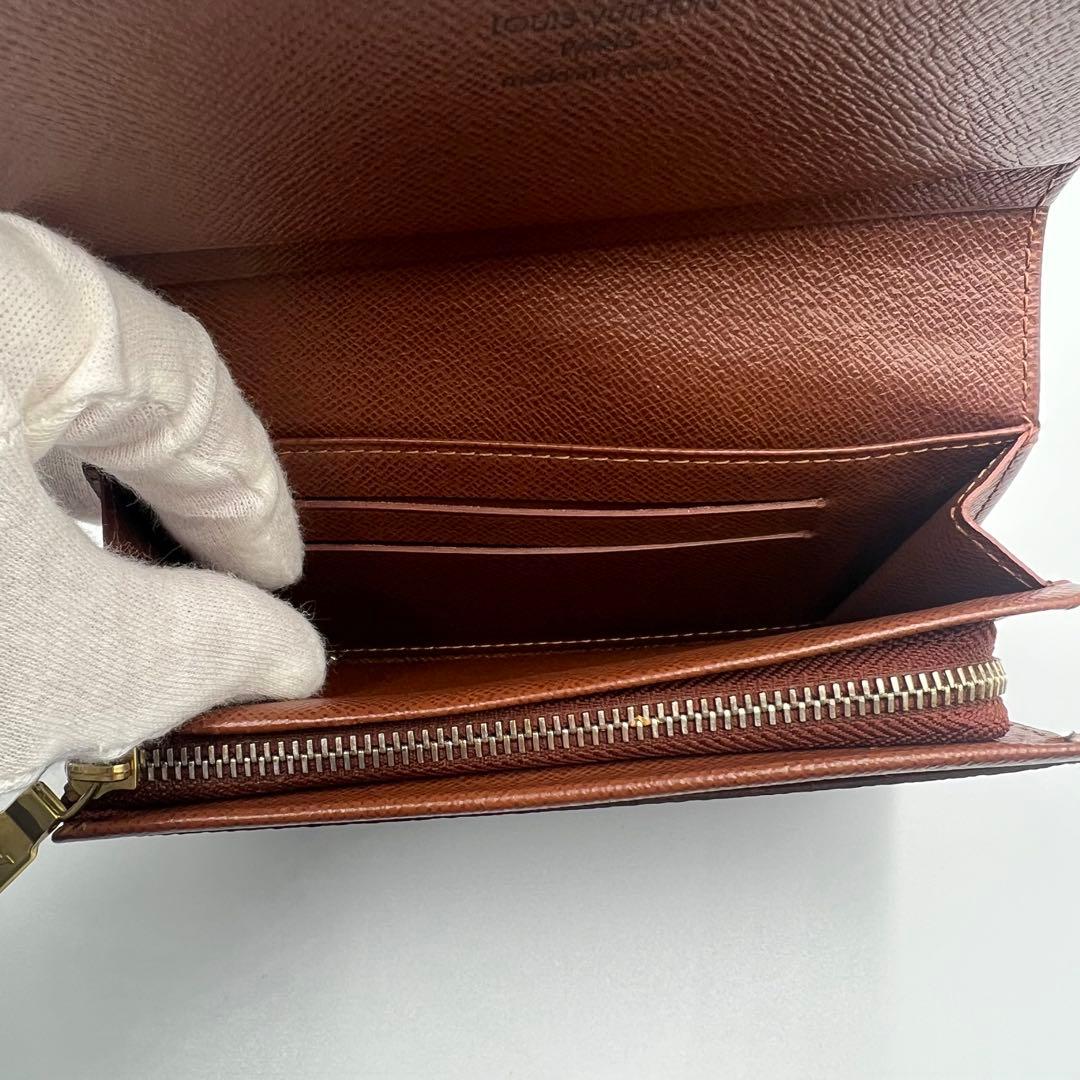 村*香様 ルイヴィトン モノグラム 長財布 フラップ