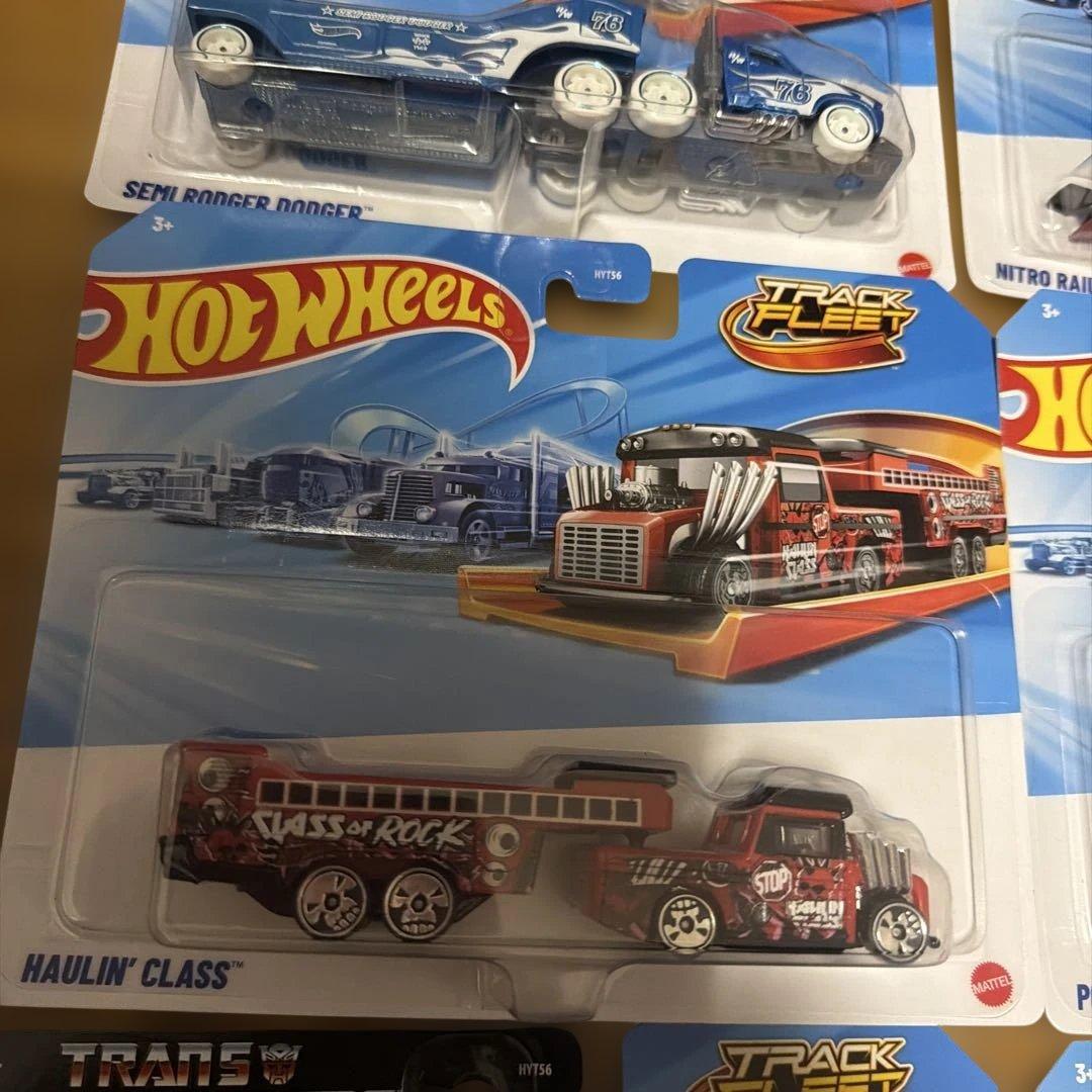 ホットウィール TRACKFLEET 6台セット