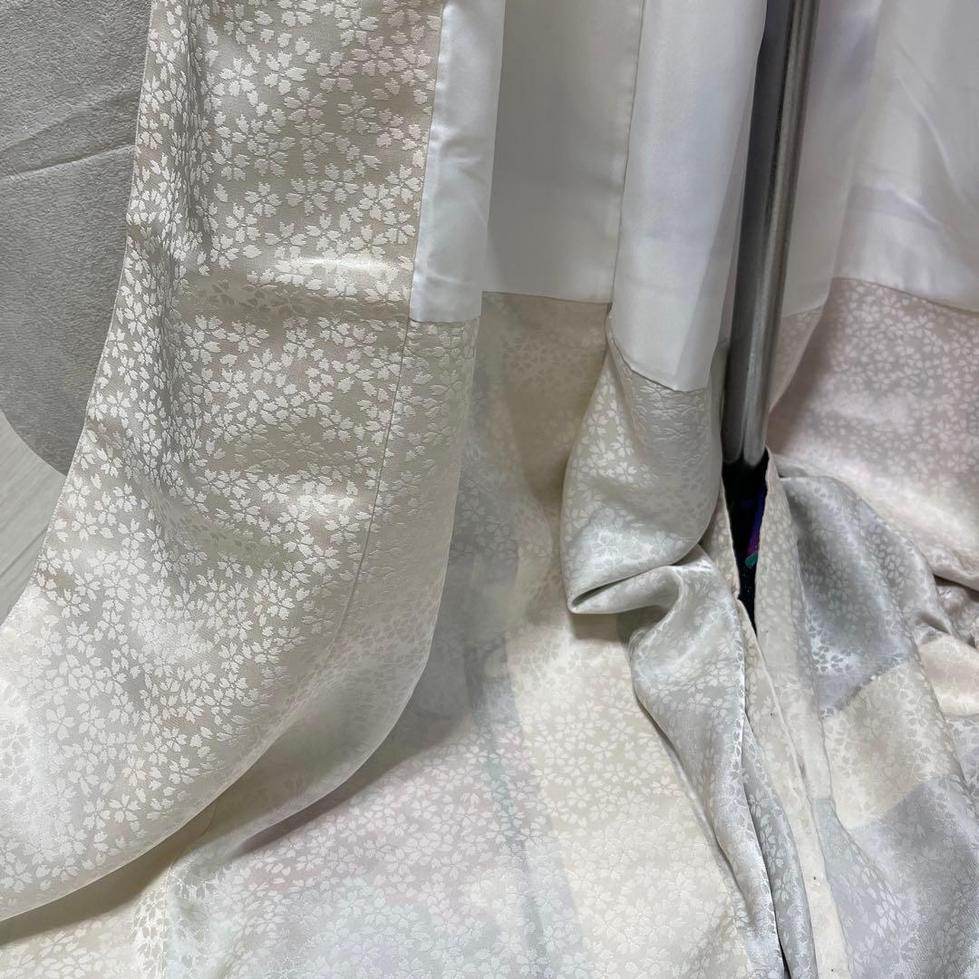 あらら様上質正絹豪華 ラメ、薔薇、蝶々 ゴージャス柄