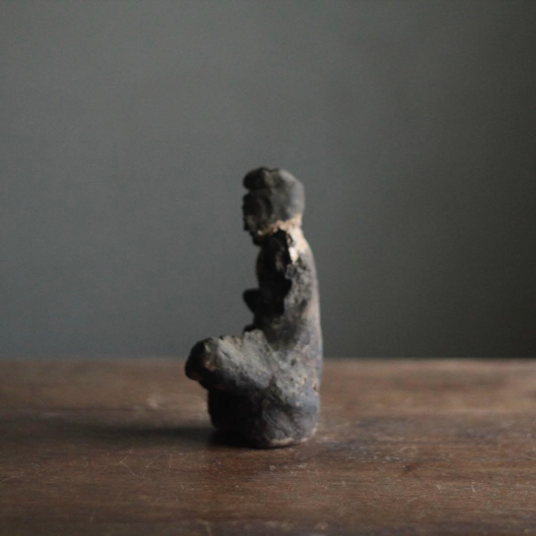 古い 土人形 恵比寿さん 古美術 古道具 アンティーク オブジェ