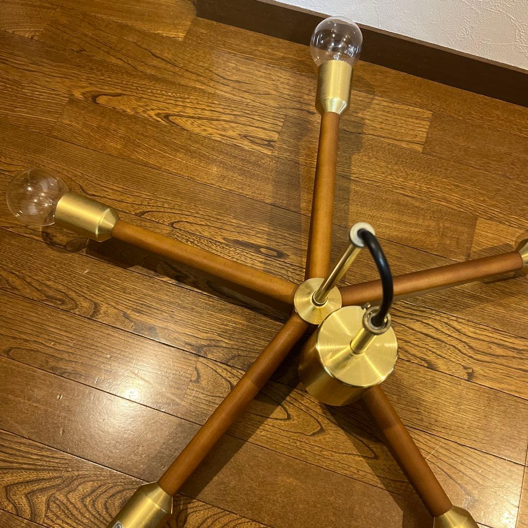 【値下げ】インターフォルム　中古　シーリングライト　5球